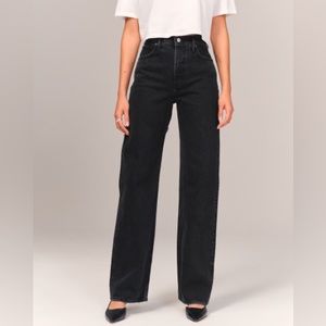 abercrombie and fitch ultra high rise 90s relaxed jeans